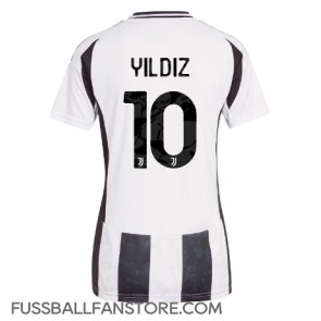 Juventus Kenan Yildiz #10 Replik Heimtrikot Damen 2024-25 Kurzarm